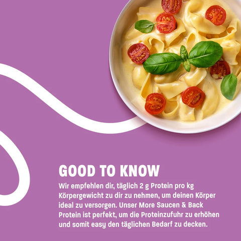 More Protein Sahne Saucen & Back Protein