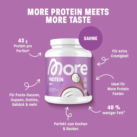 More Protein Sahne Saucen & Back Protein