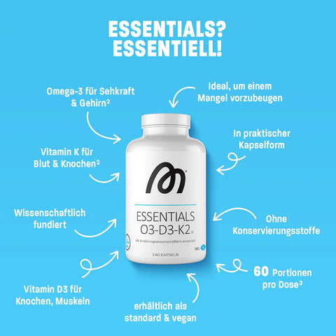 Essentials Omega 3-D3-K2