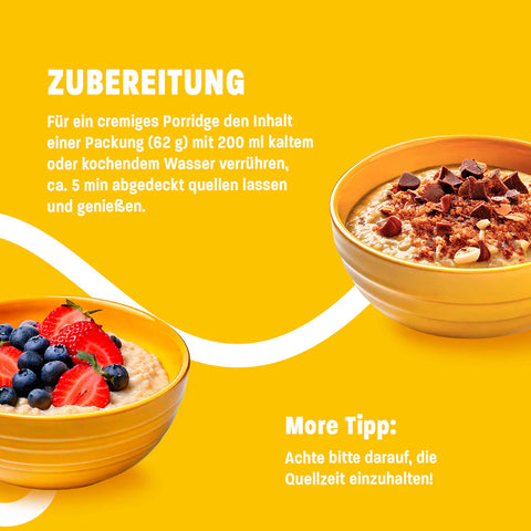 More Protein Porridge 10er Tray