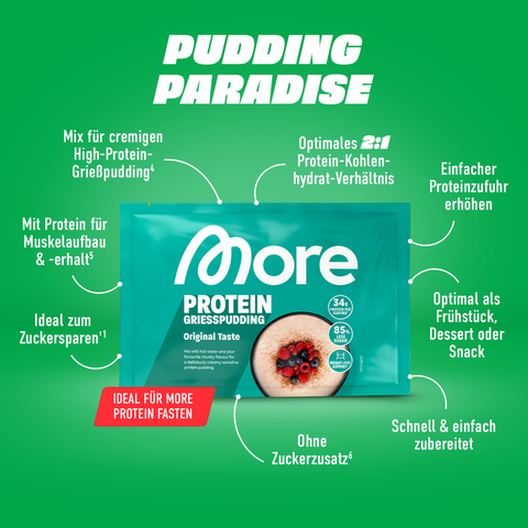 More Protein Grießpudding | 13 x 60g