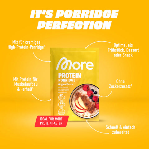 More Protein Porridge Original Taste | 13 x 62g