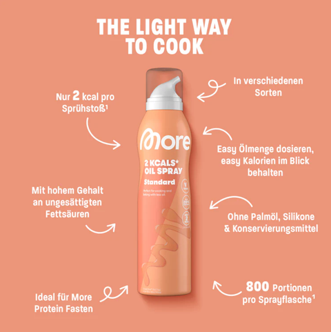 More 2 KCALS Ölspray