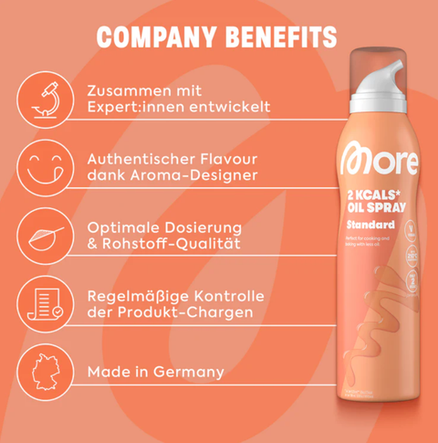 More 2 KCALS Ölspray
