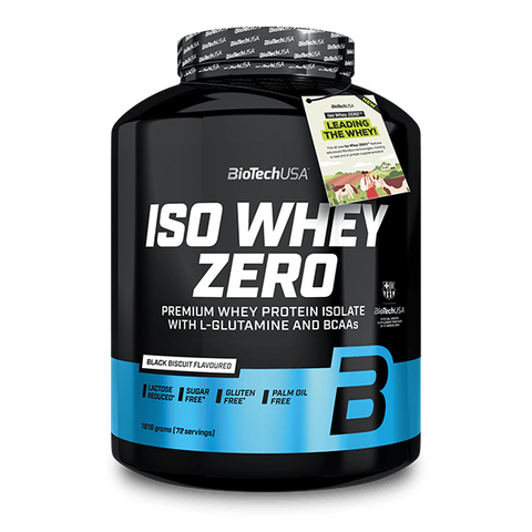 BioTech Iso Whey Zero Proteinpulver - 1816 g