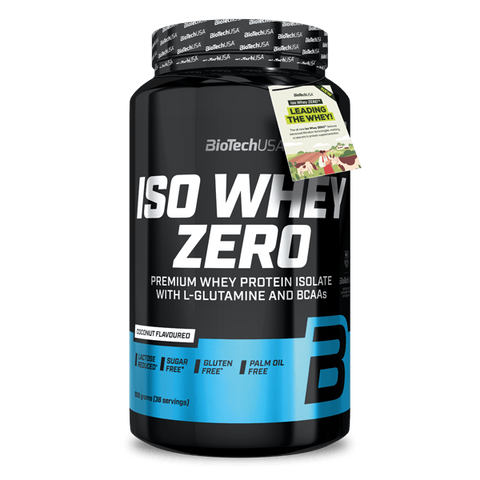 BioTech Iso Whey Zero Protein Isolat Pulver - 908 g