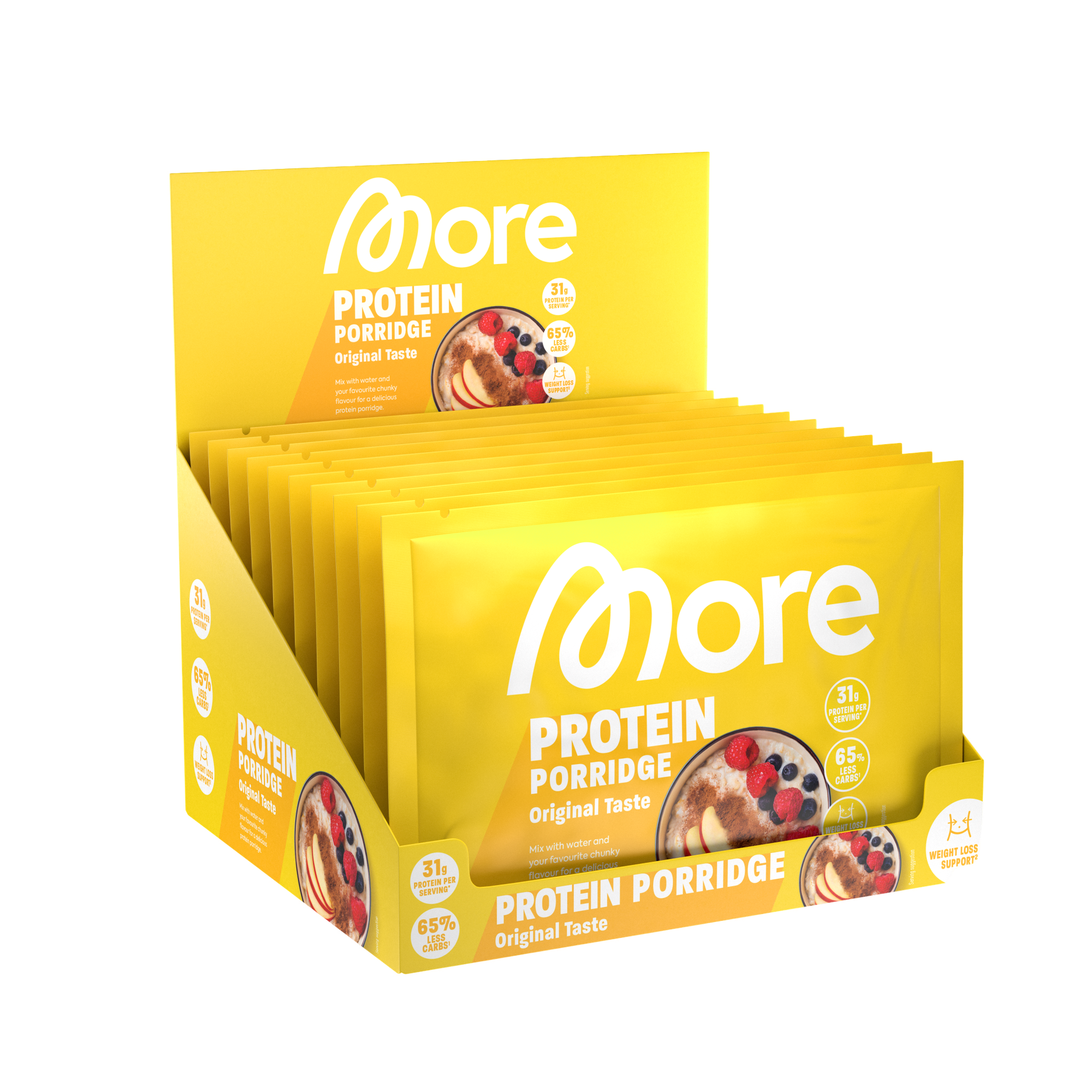 Protein Porridge — warmes Frühstück mit Power. – More Nutrition bei EP Nutrition