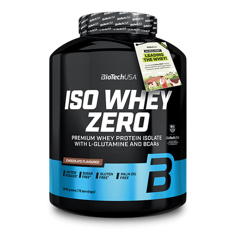 BioTech Iso Whey Zero Proteinpulver - 1816 g