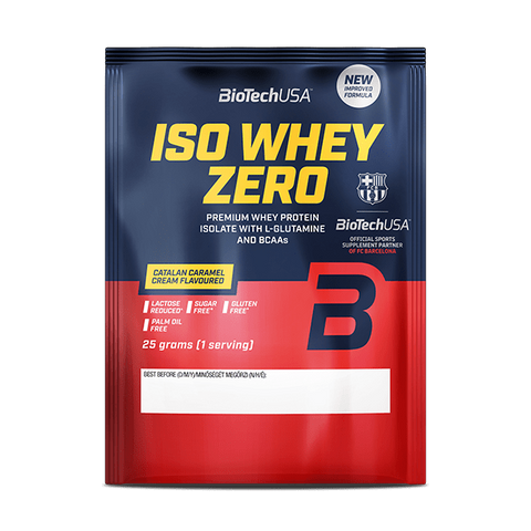 BioTech Iso Whey Zero Protein Isolat Pulver - 25 g Probe