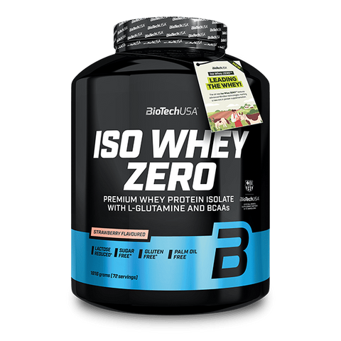 BioTech Iso Whey Zero Proteinpulver - 1816 g