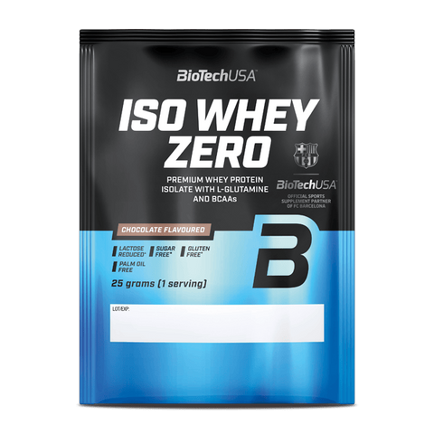 BioTech Iso Whey Zero Protein Isolat Pulver - 25 g Probe
