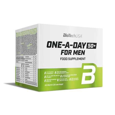 BioTech One-A-Day 50+ For Men - 30 Päckchen