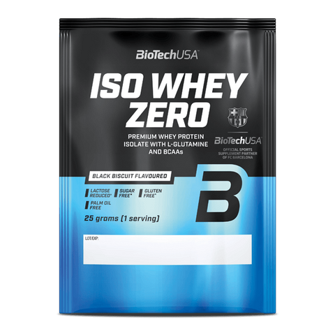 BioTech Iso Whey Zero Protein Isolat Pulver - 25 g Probe