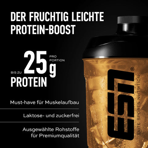 ESN Isoclear Whey Protein Isolate 2000g - Clear Protein Made in Germany