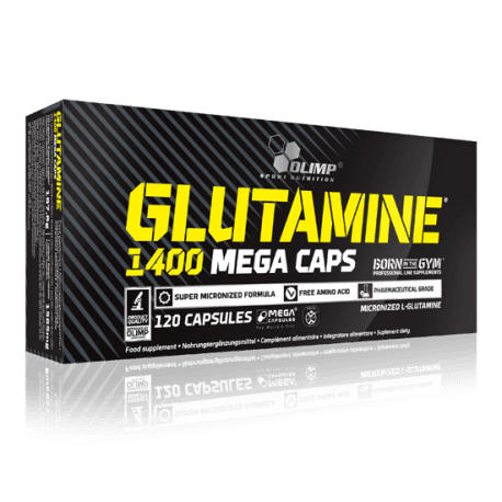 Glutamine 1400 Mega Caps · 120 Kapseln