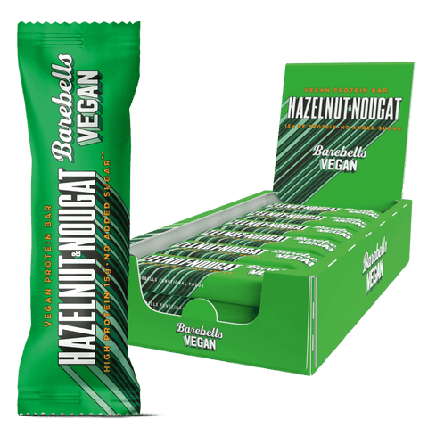 Barebells Vegan Riegel Hazelnut Nougat · 12x 55g