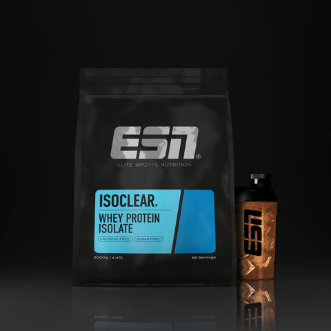 ESN Isoclear Whey Protein Isolate 2000g - Clear Protein Made in Germany