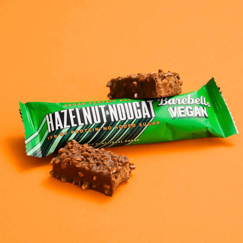 Barebells Vegan Riegel Hazelnut Nougat · 12x 55g
