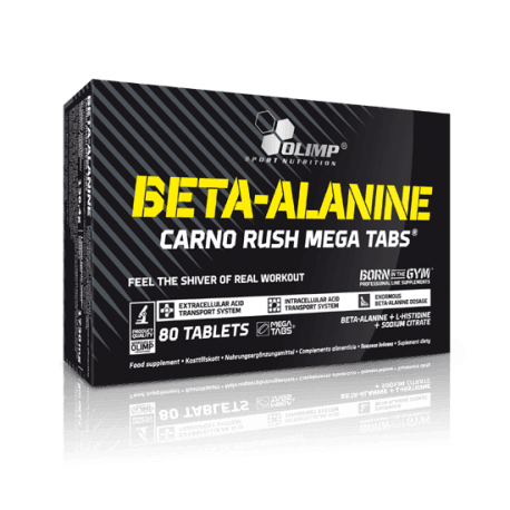 Beta-Alanine Carno Rush Mega Tabs · 80 Tabletten