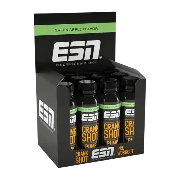 ESN PRE WORKOUT Shot Green Apple