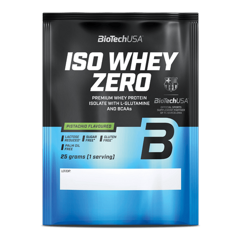 BioTech Iso Whey Zero Protein Isolat Pulver - 25 g Probe