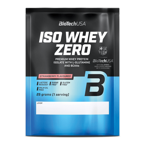 BioTech Iso Whey Zero Protein Isolat Pulver - 25 g Probe