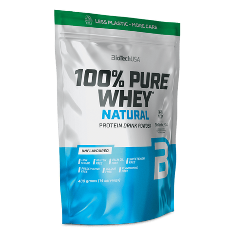 BioTech 100% Pure Whey Natural Molkenprotein-Konzentrat
