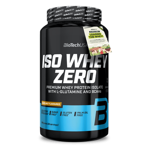 BioTech Iso Whey Zero Protein Isolat Pulver - 908 g