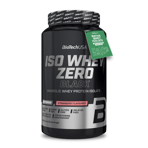 BioTech Iso Whey Zero Black Getränkepulver auf Basis von Molkeproteinisolat